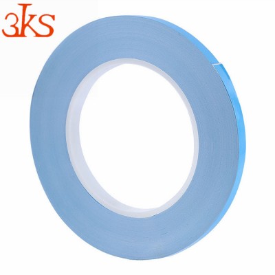 Blue Double Side Tape Silicone Rubber Material Of Thermla Tape